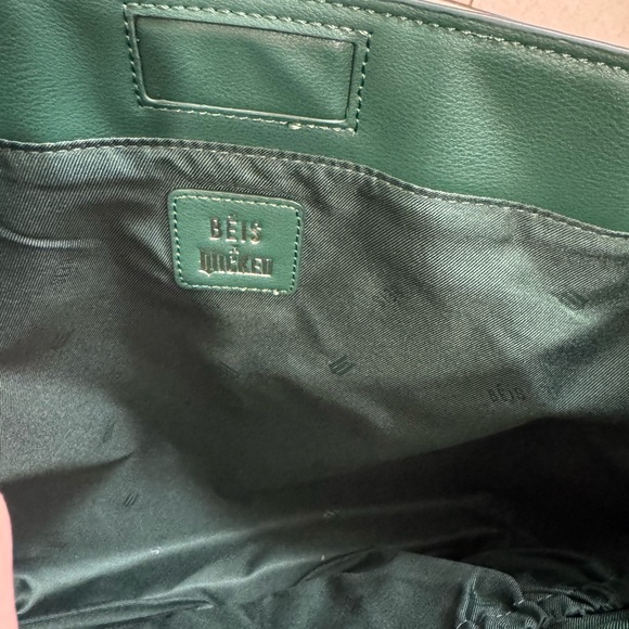 BEIS Deep Green Tote Bag - Picture 4 of 8